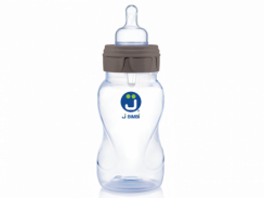 Dojčenská fľaša CLASSIC -  hnedá 260 ml
